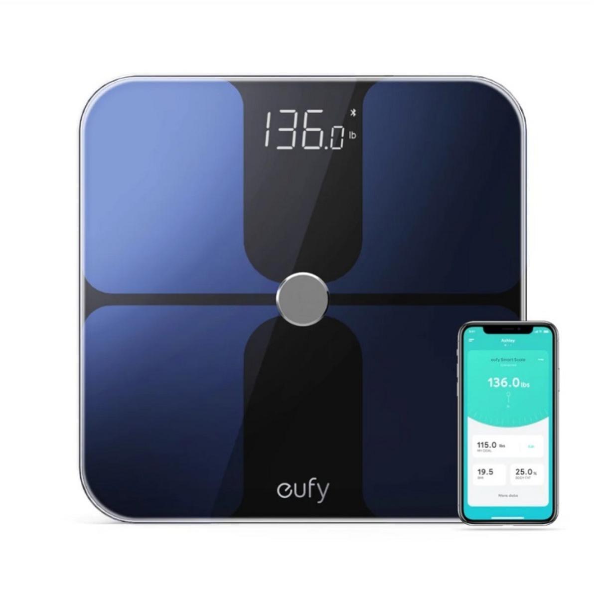 T9147K11/Anker eufy Smart Scale P1 - Black bathroom scale / Black / HOLISTIC HEALTH: