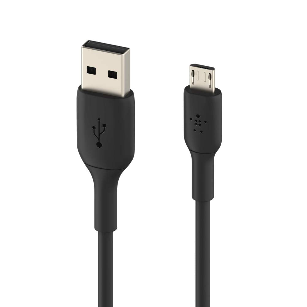 CAB005bt1MBK/Belkin CAB005bt1MBK   BOOST CHARGE™ Micro-USB to USB-A Cable|Color: Black| Warranty: Tw Cable / Black / USB to USB-A Cable|Color: Black