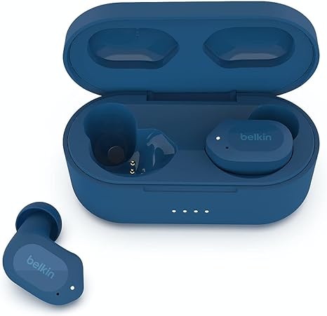 AUC005btBL/Belkin AUC005btBL   SOUNDFORM™ Play TWS  |Color: Blue| Warranty: One year|Type : AirPods| Headphones / Blue / AirPods