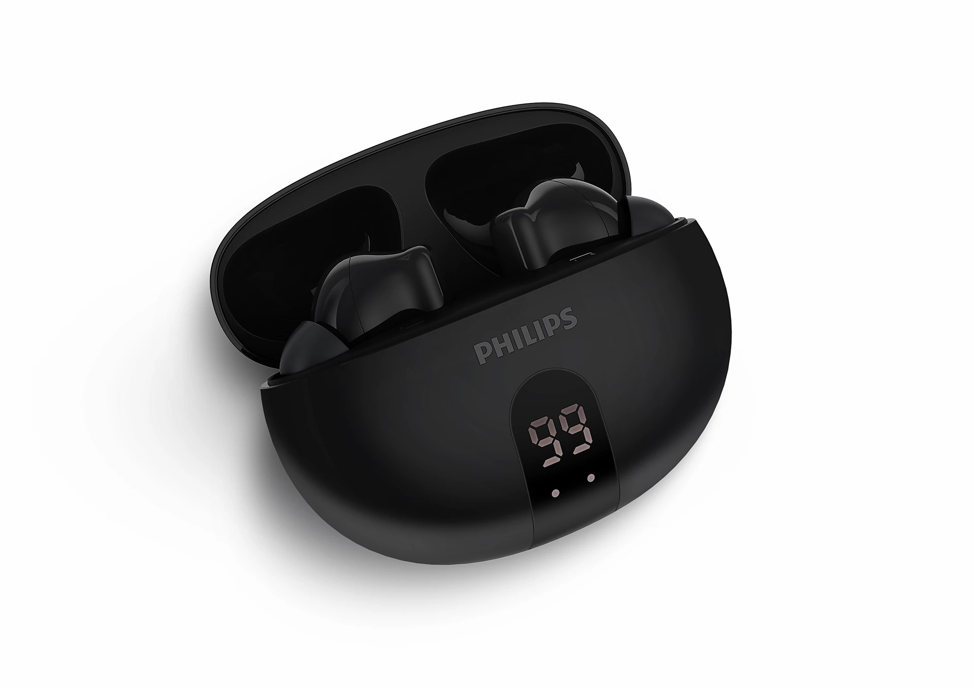 Philips Earphone TWS Hybrid ANC, App Control, Series 3000, Black
