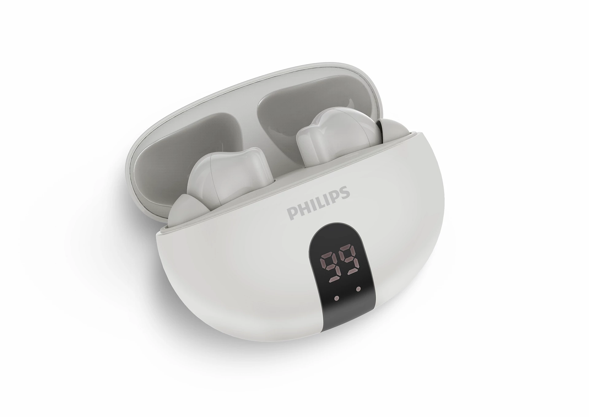 Philips Earphone TWS Hybrid ANC, App Control, Series 3000, White
