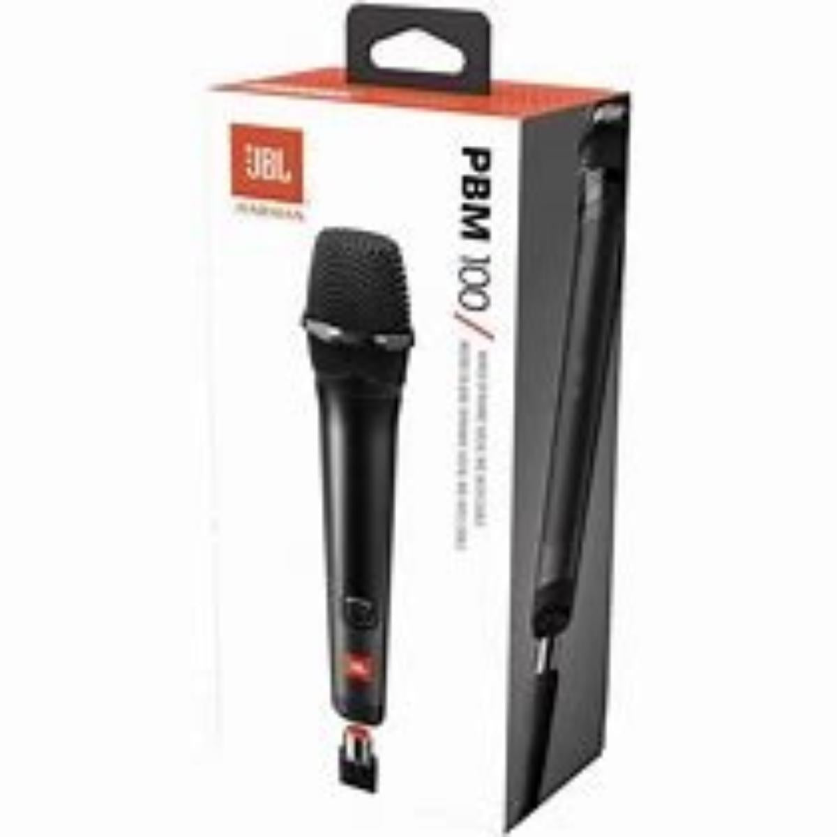 6925281975875/JBL PBM100 Wired Dynamic Vocal Mic with Cable  Black MIC Microphone / Black / Wired