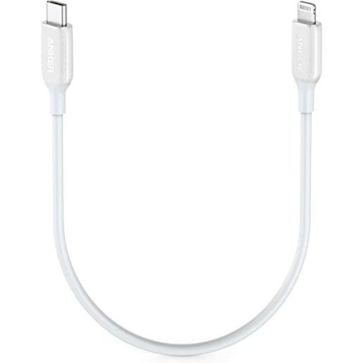 A8831H21/Anker PowerLine III USB-C to Lightning 2.0 Cable 1ft White Cable / White / Cable from C To Lightning