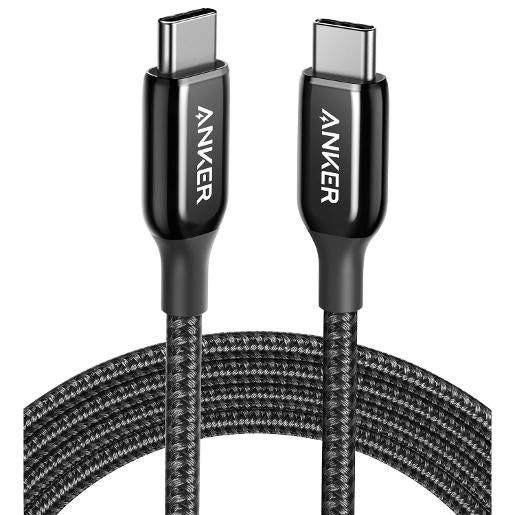 A8842H11/Anker PowerLine+ III USB-C Cable with Lightning Connector 3ft  B2B - UN (excluded CN, Europ Cable / Black / Cable from C To Lightning