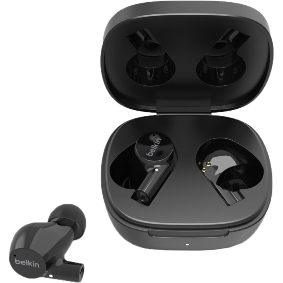 AUC004btBK/Belkin SOUNDFORM™ Rise True Wireless Earbuds, Black Earbuds / Black / SOUNDFORM™ Rise True Wireless Earbuds