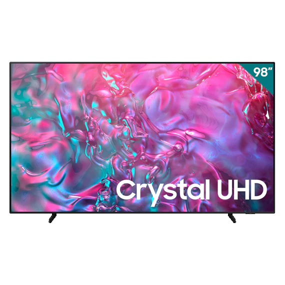 Samsung LED TV 98Inch Smart, Crystal 4K, 3HDMI & 2USB, Satellite Built-in, WiFi