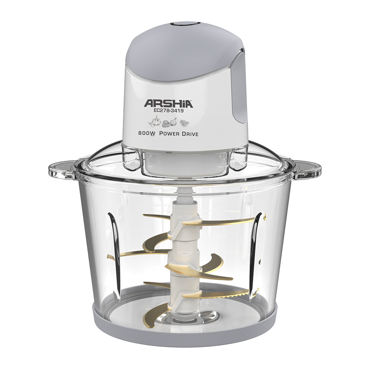 Arshia Chopper, 800Watts, White / Black Arshia Chopper, 800Watts, White / Black