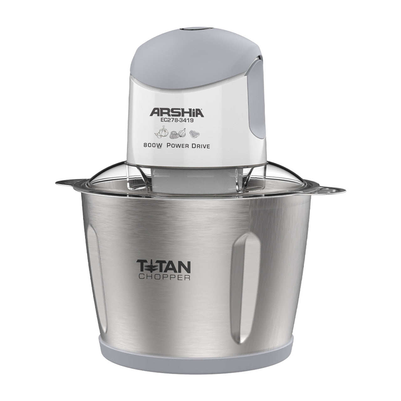 Arshia Chopper, 800Watts, White / Black Arshia Chopper, 800Watts, White / Black