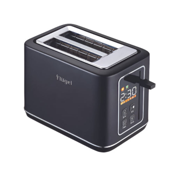 Arshia flugel Bread Toaster, 2 Slice, Black