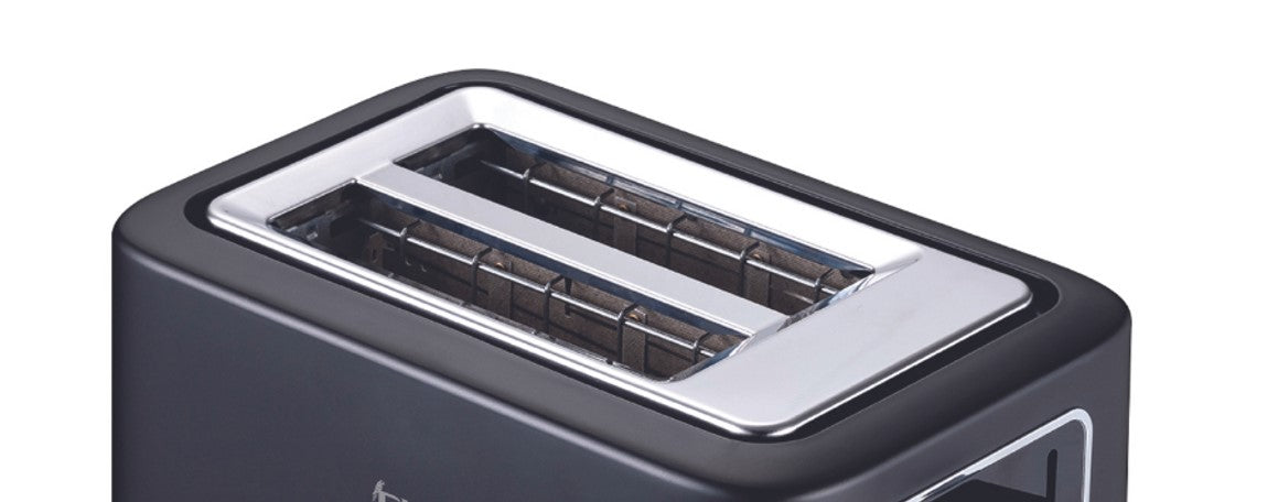 6187 / Arshia flugel Bread Toaster, black, 7 Toast Shade Settings: Customize your toast to your pref