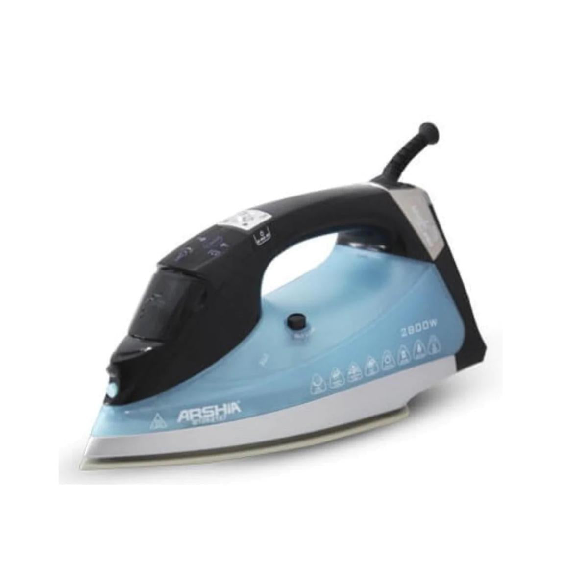 2135/ARSHIA SI229-2135 Pro Steam,Iron,Blue, 2400W, with ‘Eloxium’