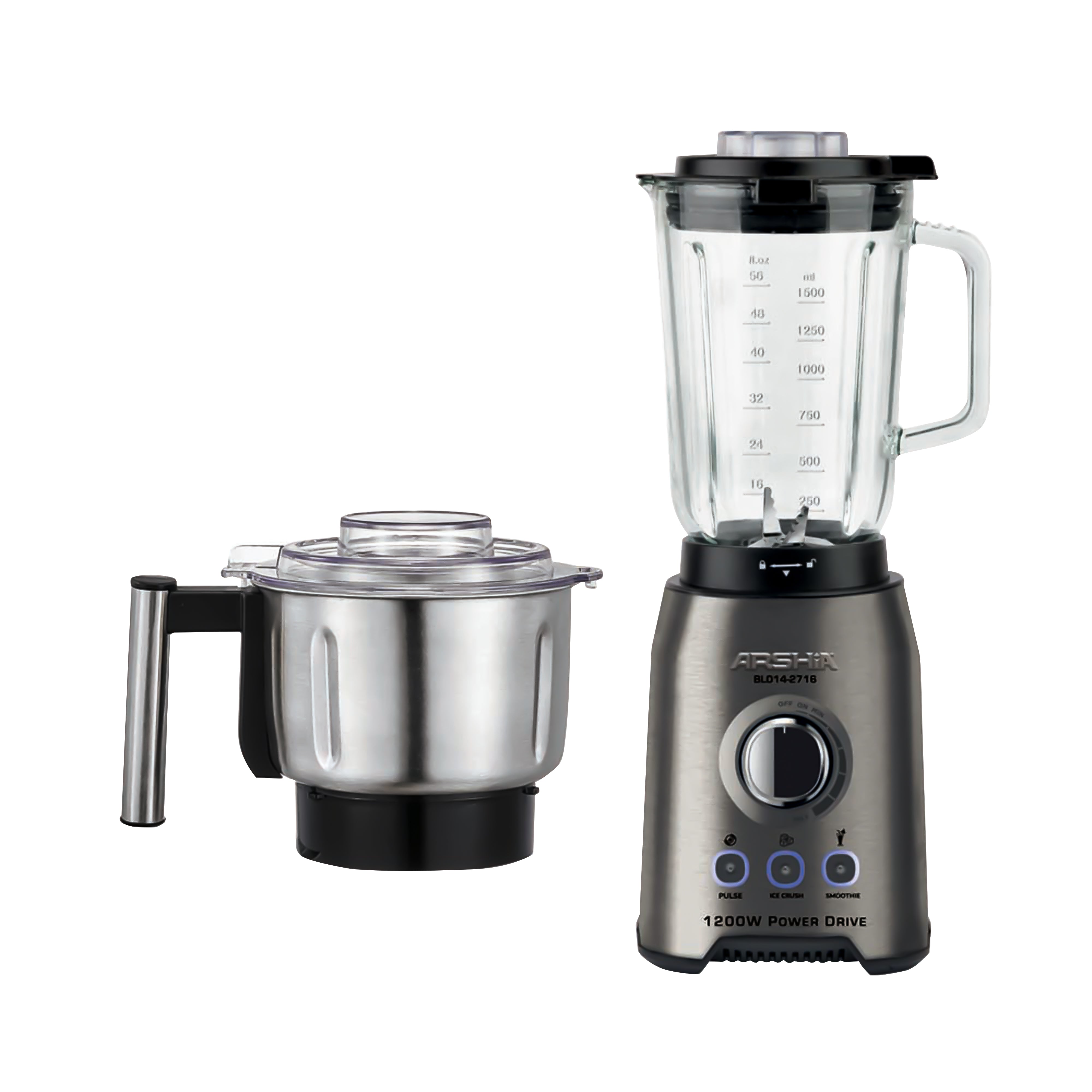 2716/Adjustable Speed Table Blender With 2-Piece Jar Set 1.5 l 700W 2716 700 / 1500ML / 2