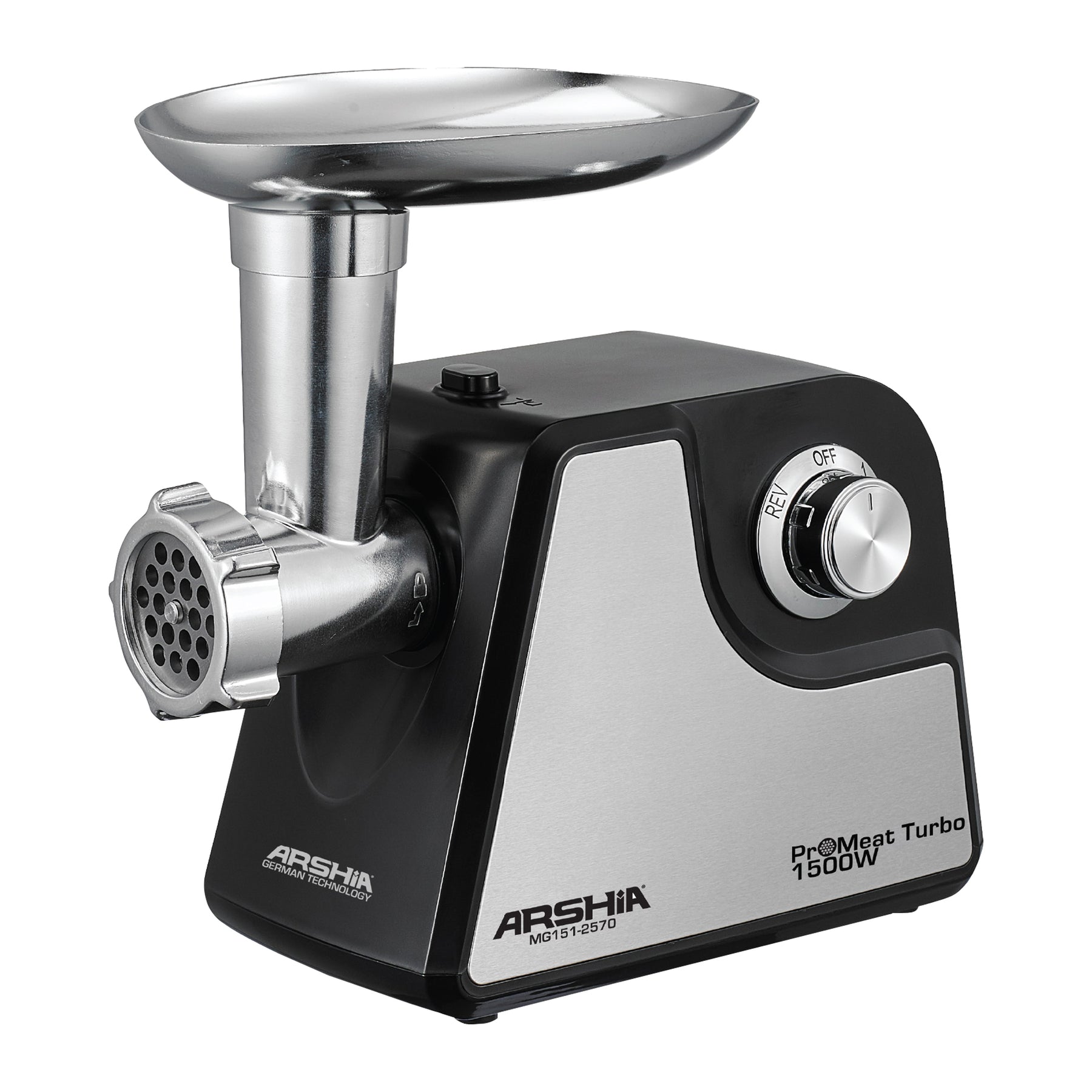 Arshia Meat Grinder, 1500Watts, Black