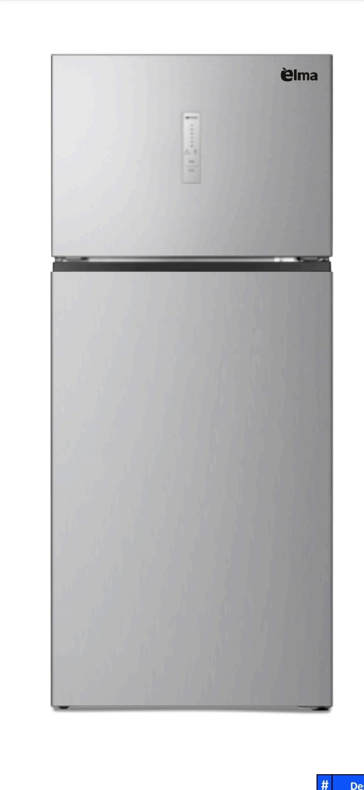 Elma Refrigerator  Stainless Steel 3 Years Warranty Ref 512 Liter Inverter