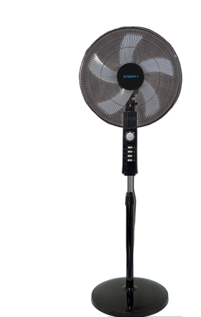 FS-ST1826 / STORK STAND FAN,18 INCH , 3 Speeds ,70 w ,5 blades, Black 