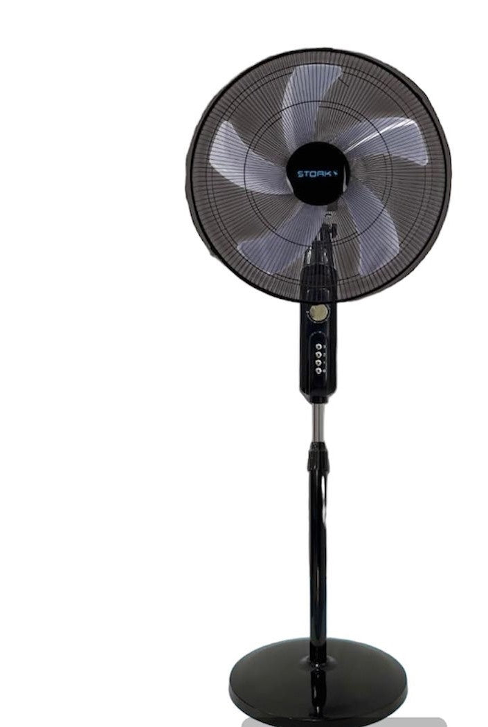 Stork Stand Fan20 Inch 3 Speeds 70 W 5 Blades Black