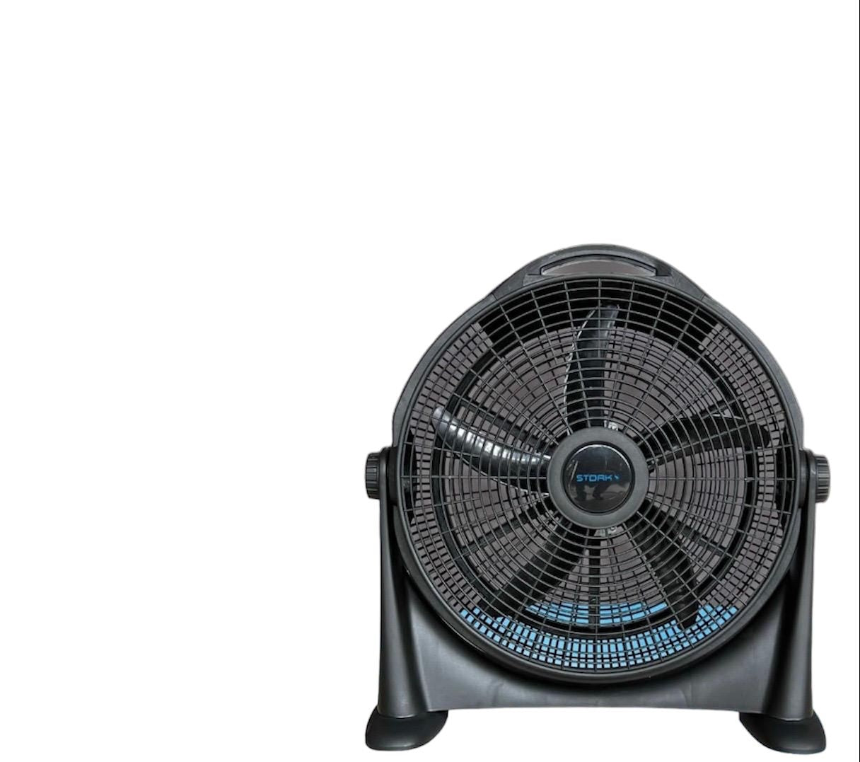 Stork Box Fan20 Inch 3 Speeds 70 W 5 Blades Black