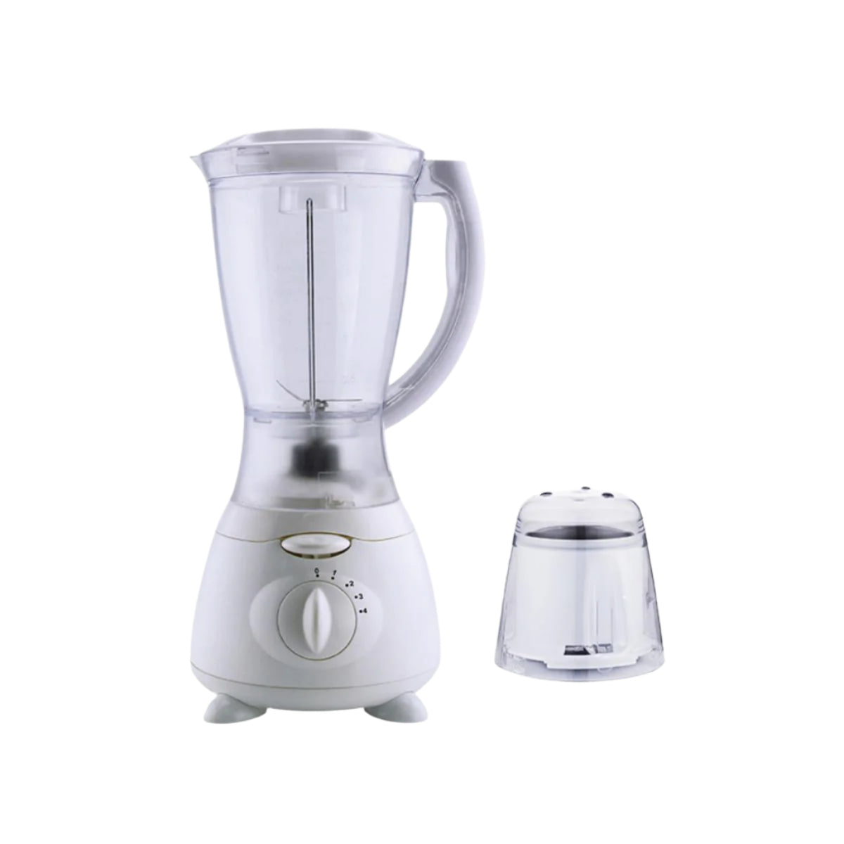 Stork Blender Plastic 2In1, 1.7LIt, 350Watts, White