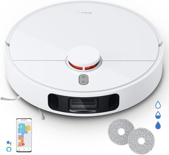 Xiaomi Robot Vacuum S10+, 4000Watts, White Xiaomi Robot Vacuum S10+, 4000Watts, White