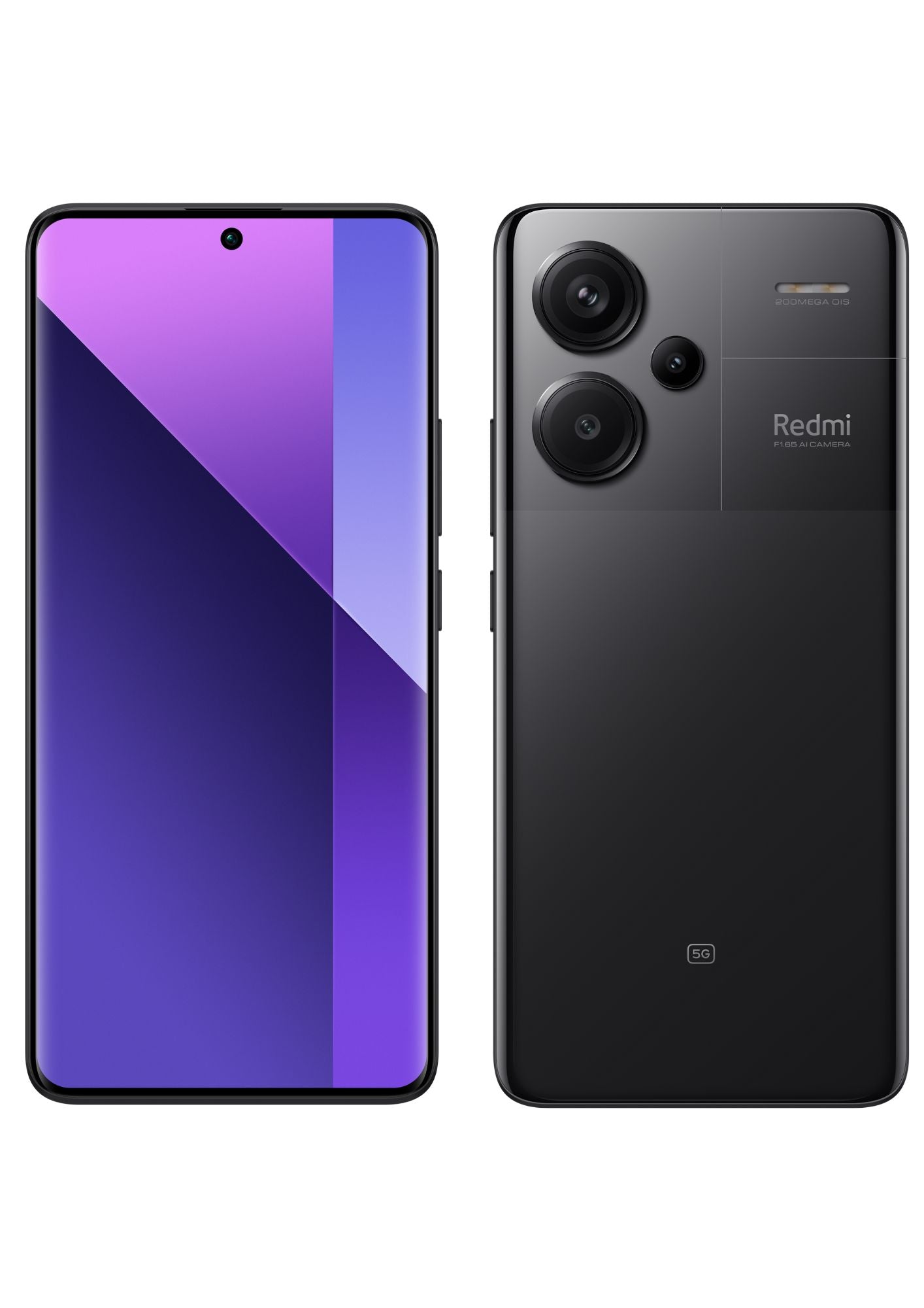 23090RA98GBLACK/Xiaomi Redmi Note 13 Pro+ 5G ,12GB RAM,512GB Memory,6.7"inch,5000 mAH, Midnight  Bla 6.7" / 12GB