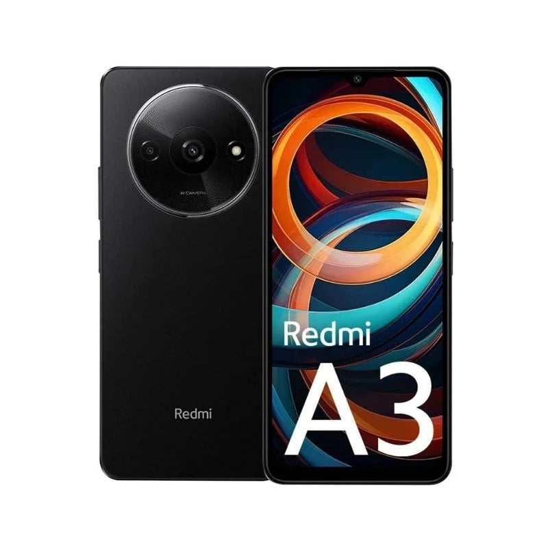 23129RN51XBLACK / Xiaomi Redmi A3, 128 GB, 4 GB, 6.7 inch , 5000 mAH Midnight Black 128GB / 6.7" / Black