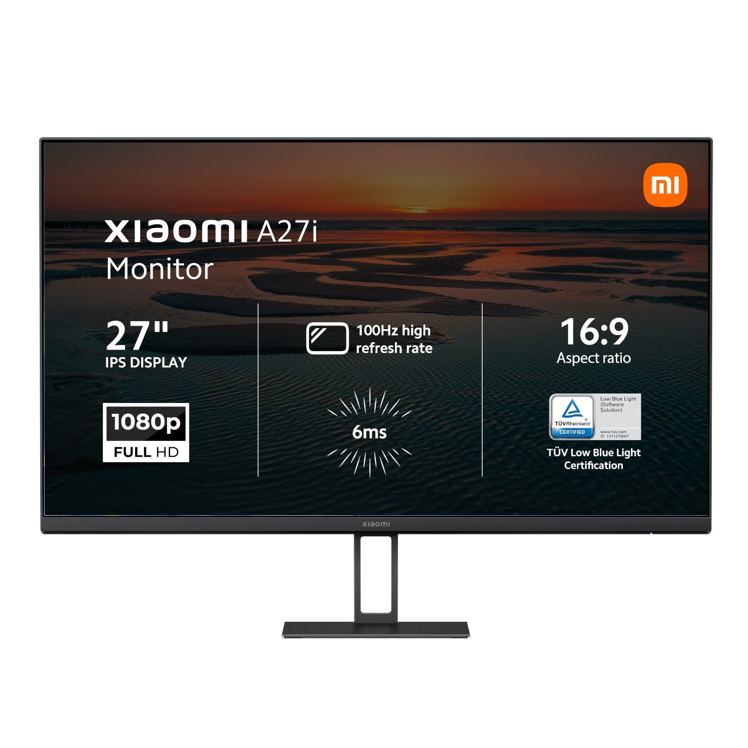 Xiaomi Gaming Monitor 27Inch, 1HDMI, Full HD IPS Display / Ultra-Slim Bezels, Black