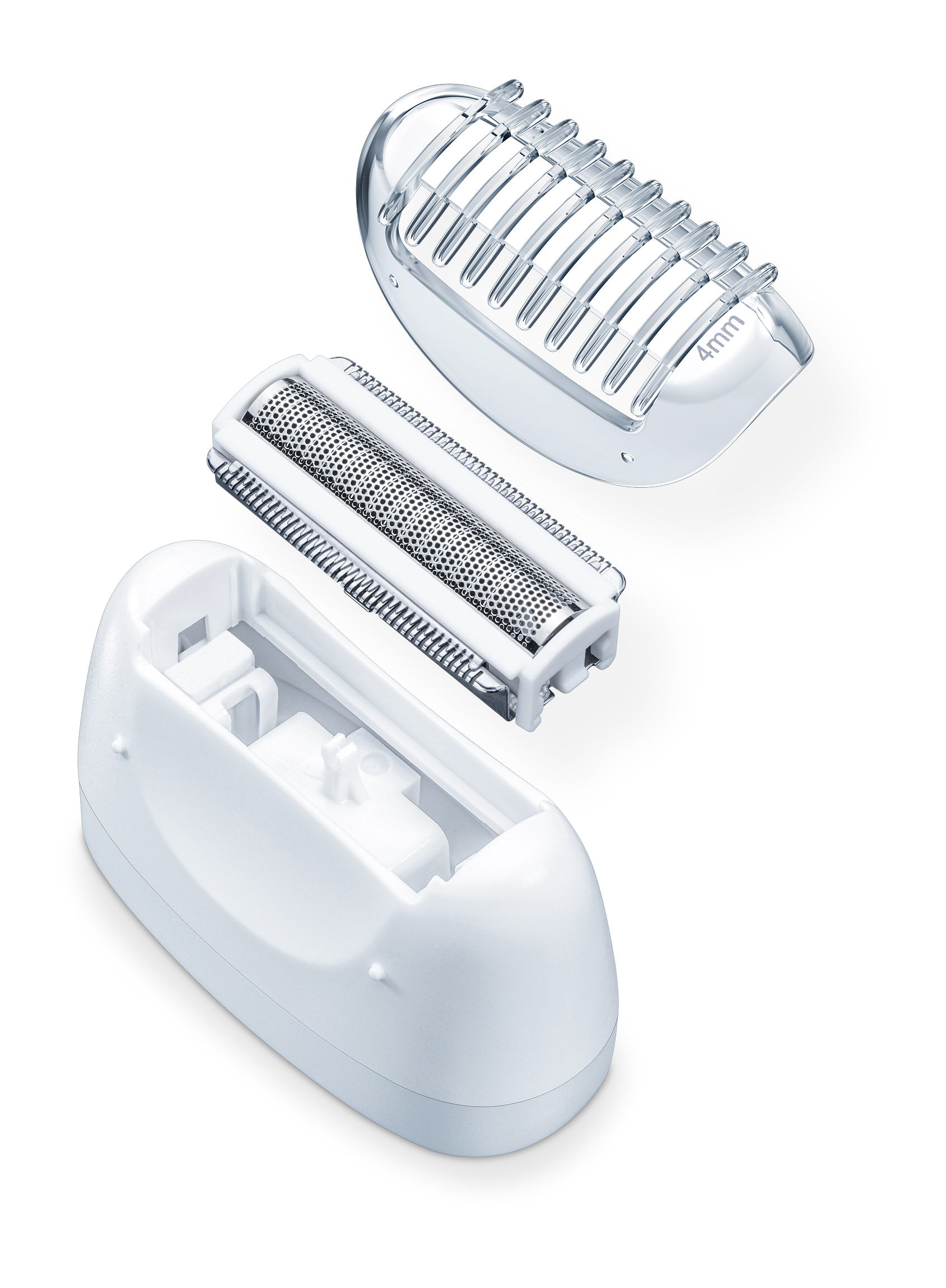 HL 76 / Beurer Epilator wet&Dry White, 42 tweezers + 2 accessories, Lithium battery without wire, fa EPILATOR / WET&DRY