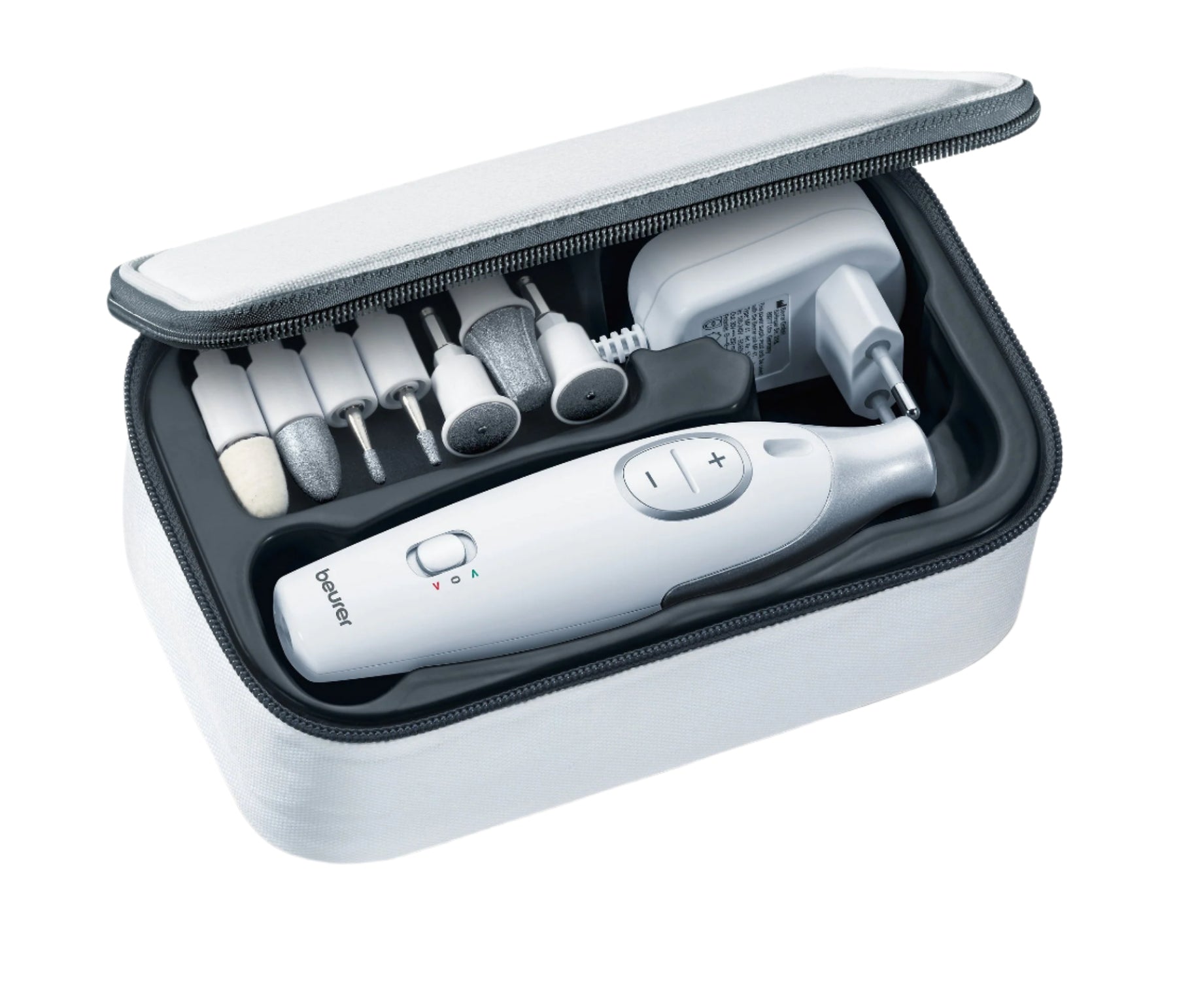 Beurer Manicure & Pedicure Set White 7 In 1It Works On 15 Levels Removes, White Beurer Manicure & Pedicure Set White 7 In 1It Works On 15 Levels Removes, White