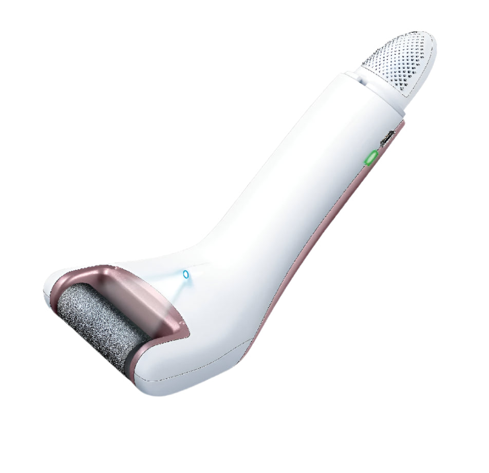 Beurer Portable Pedicure Device, Two Rollers, Pink Beurer Portable Pedicure Device, Two Rollers, Pink