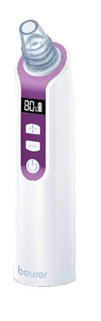 Beurer Pore Cleaner, 3 Accessories Pore, Cleanser For All Skin Types, White