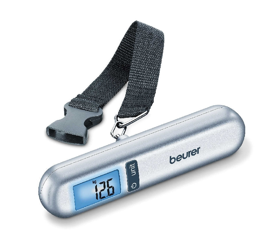 Beurer Luggage Scale Silver Small Luggage Scale Weighing Up To 40 Kg