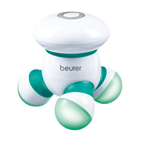 Beurer Mini Massager Battery, Small Massage Device, White