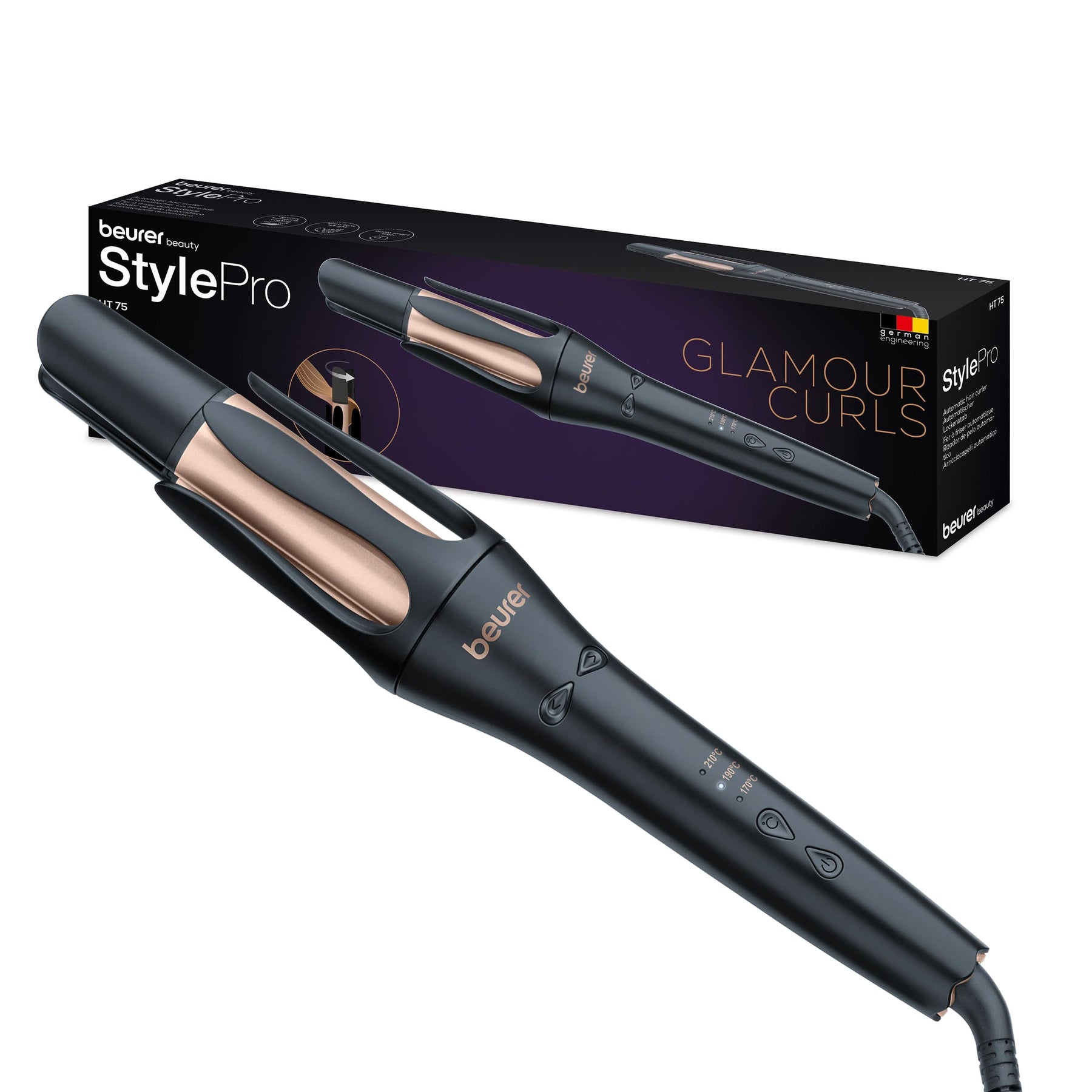 Beurer Automatic Hair Curler Black Beurer Automatic Hair Curler Black
