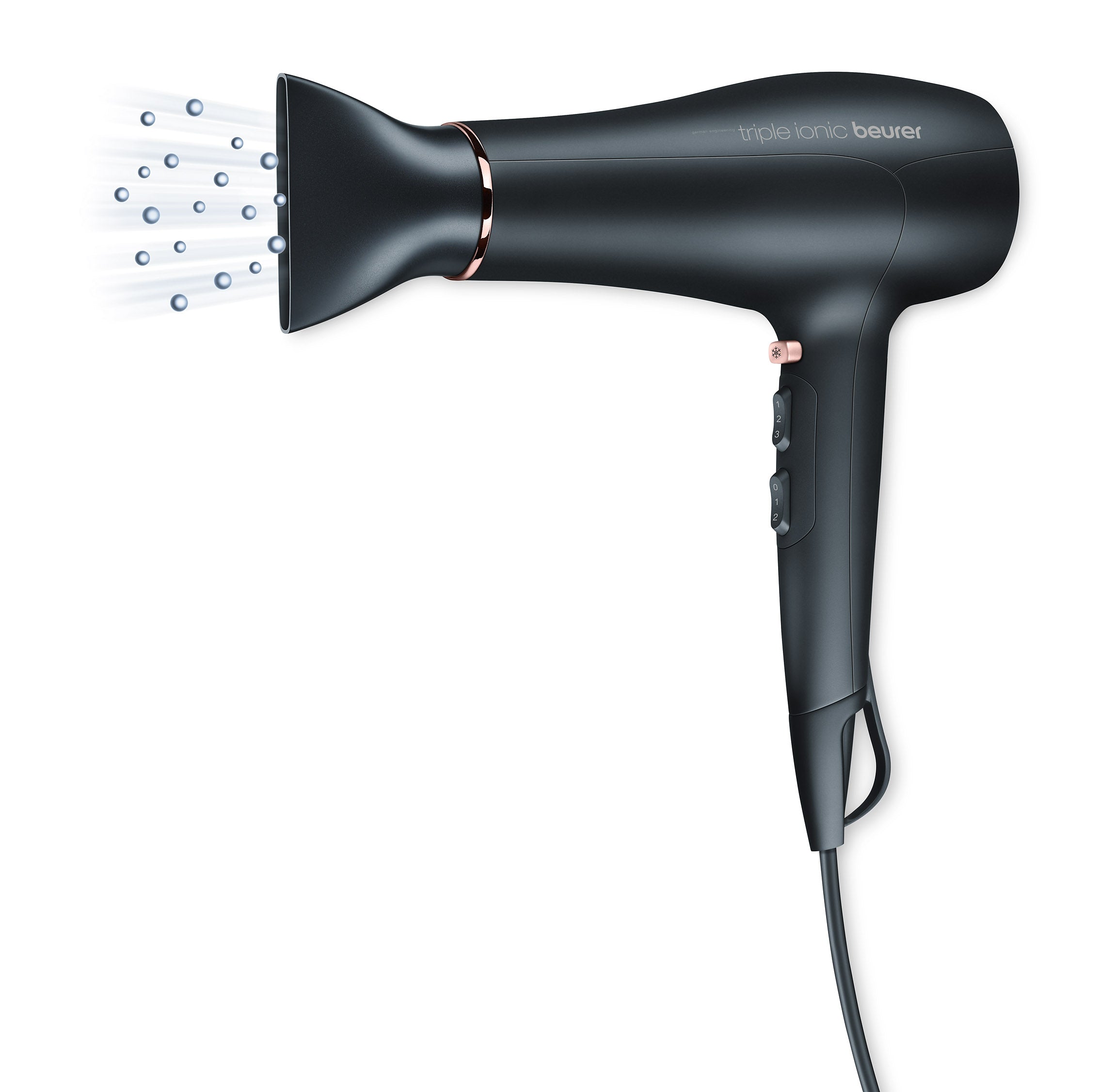 HC 50 / Beurer Hair Dryer 2200 watt black hair Dryer / 2200 WATT / BLACK