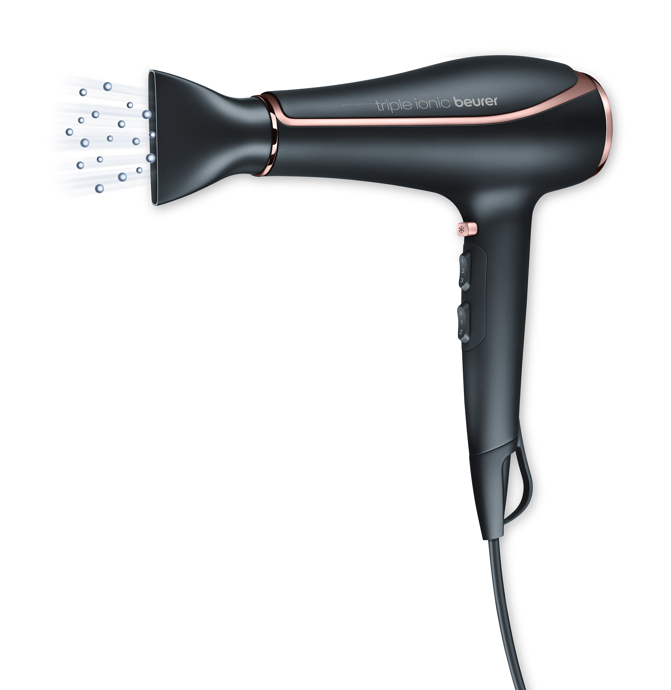 HC 80 / Beurer Hair Dryer 2200 watt black hair Dryer / 2200 WATT / BLACK