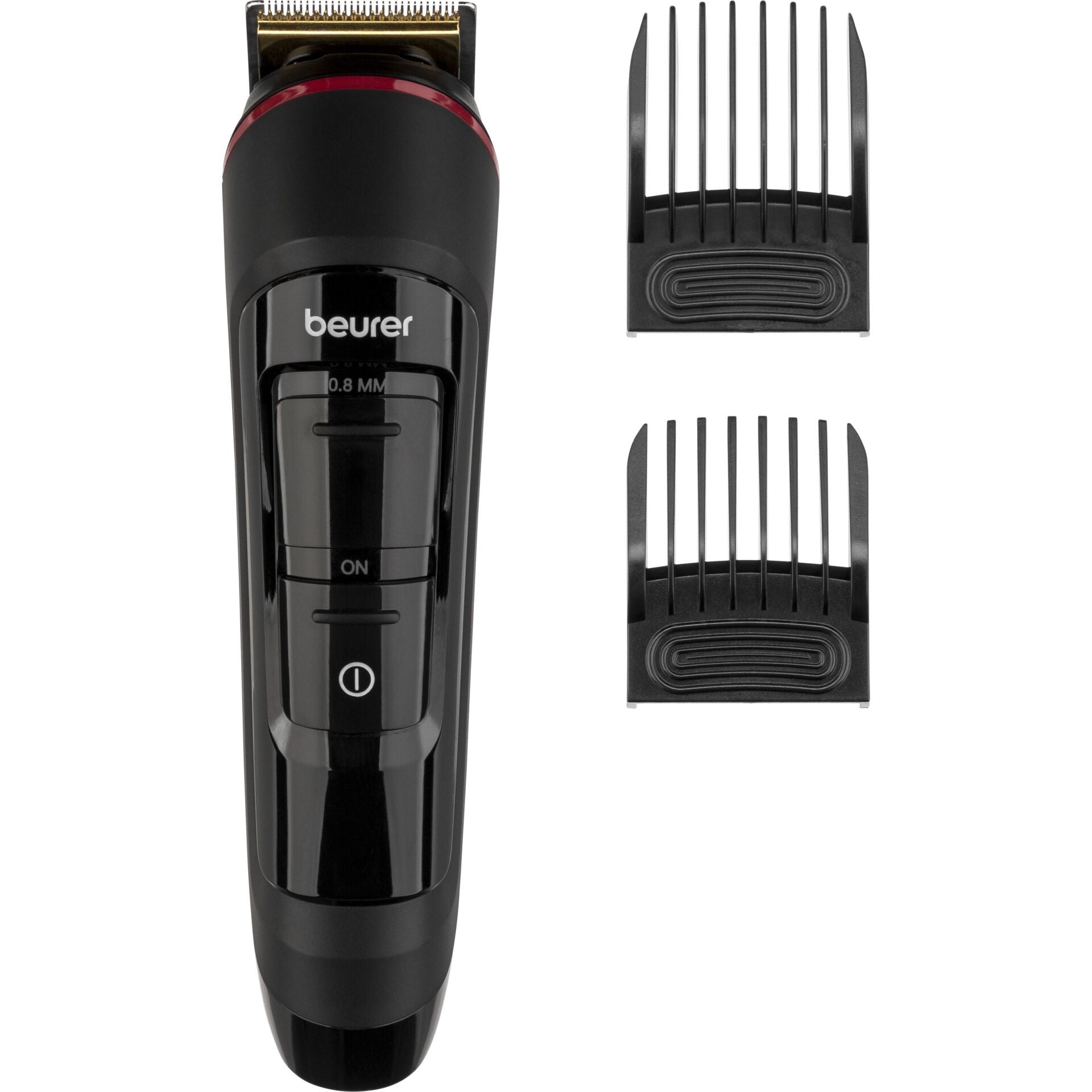 Beurer Beard Trimmer Black Incl. 2 Attachments For Trimming And Shaving Your Beard Battery A