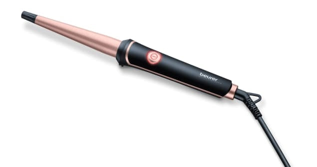 HT 53 / Beurer Curling tongs black, Professional curling wand, 13-25 mm, with conical heating elemen