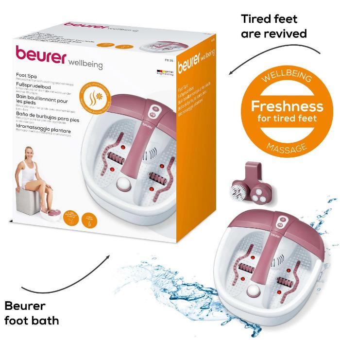 Beurer Foot Spa Pink