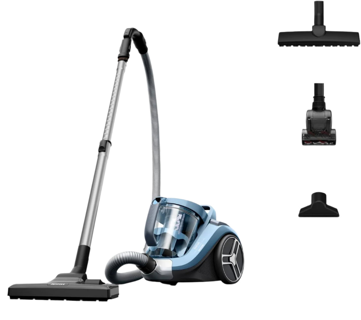 Tefal Vacuum Cleaner Compact Power, 2.5Lit, 900Watts, Blue Tefal Vacuum Cleaner Compact Power, 2.5Lit, 900Watts, Blue