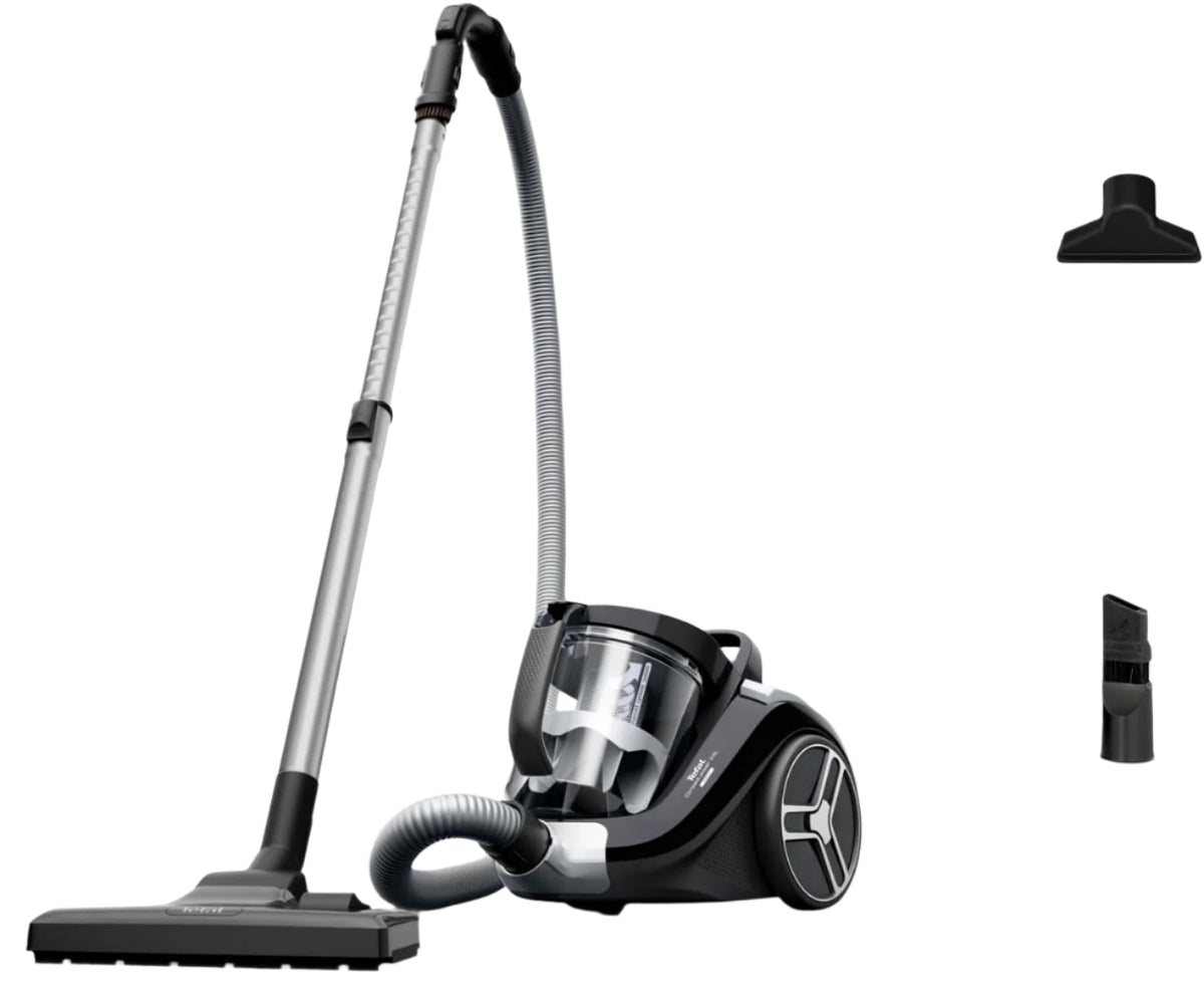 Tefal Compact Power Canister Vacuum XXL Bagless, 900Watts, Black Tefal Compact Power Canister Vacuum XXL Bagless, 900Watts, Black