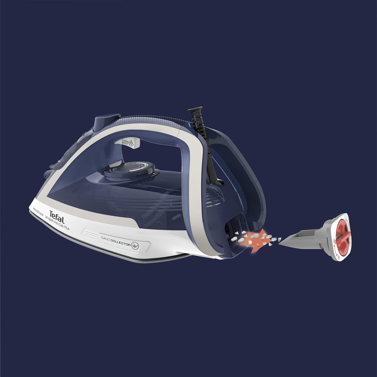 Tefal Steam Iron Ultra glide, 2800Watts, Blue