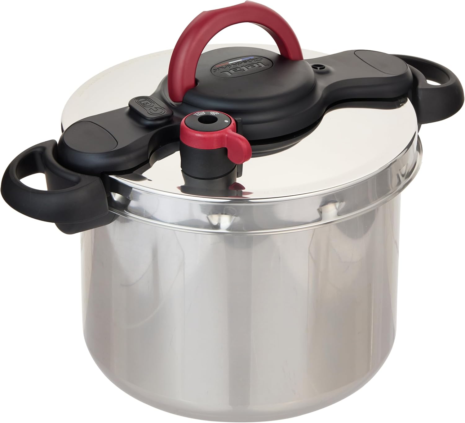 Tefal Pressure Cooker Clipso Minut Easy, 9Lit, Stainless Steel