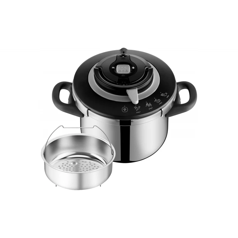 Tefal Pressure Cooker, Chef 6Lit, Stainless Steel