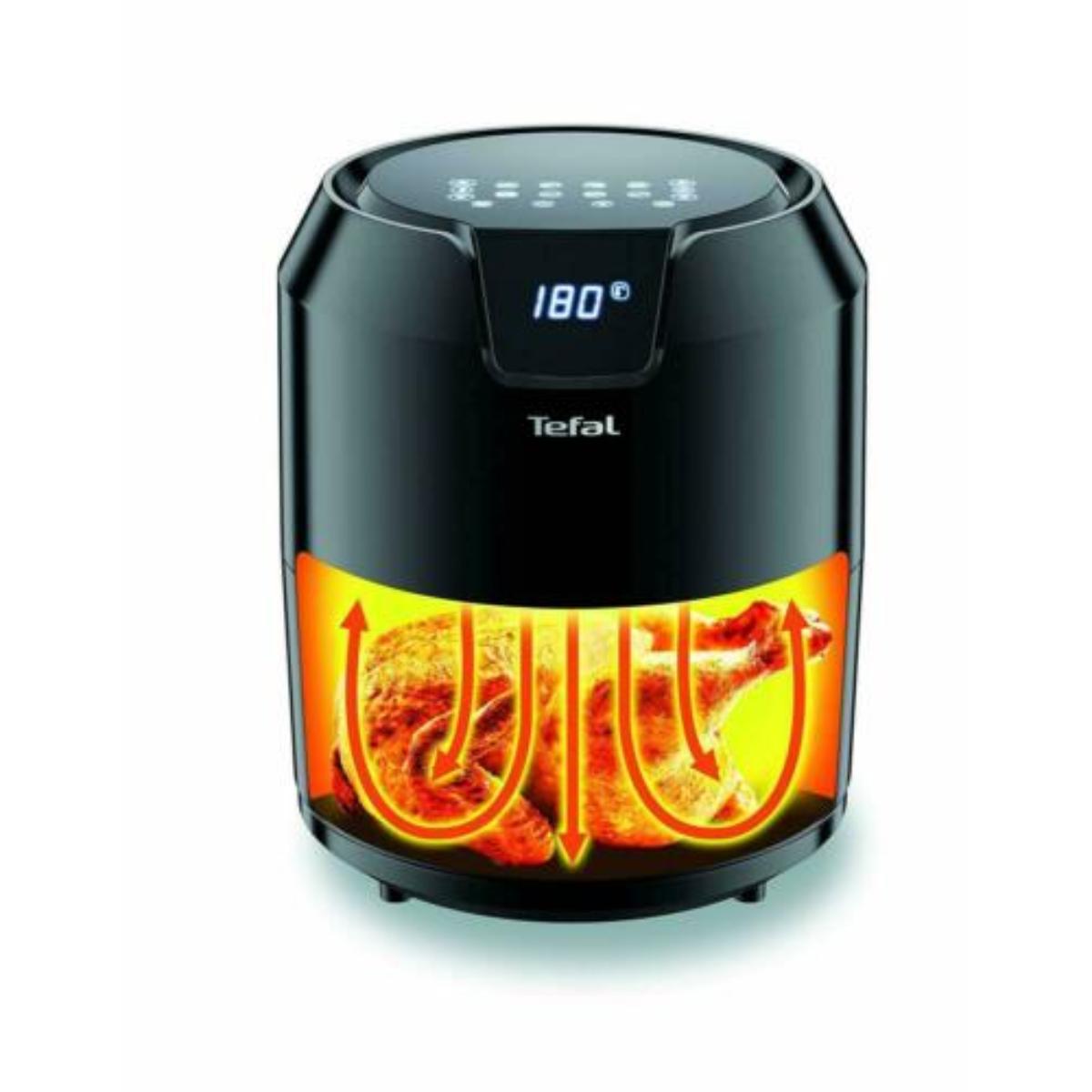 TEEY401840/TEFAL OIL LESS FRYER EASY FRY XL 1.2KG DIGTAL BLACK AIR FRYER / 4.2 L / 1500 WATTS