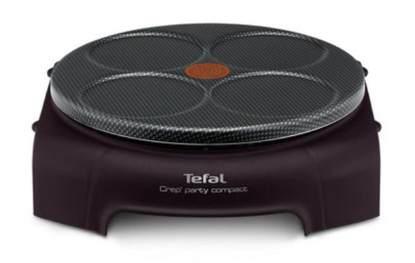 Tefal Crepe Machine, 1000Watts, Black