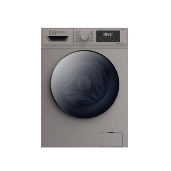 DAEWOO Washing Machine 7 KG 1200Watts, silver