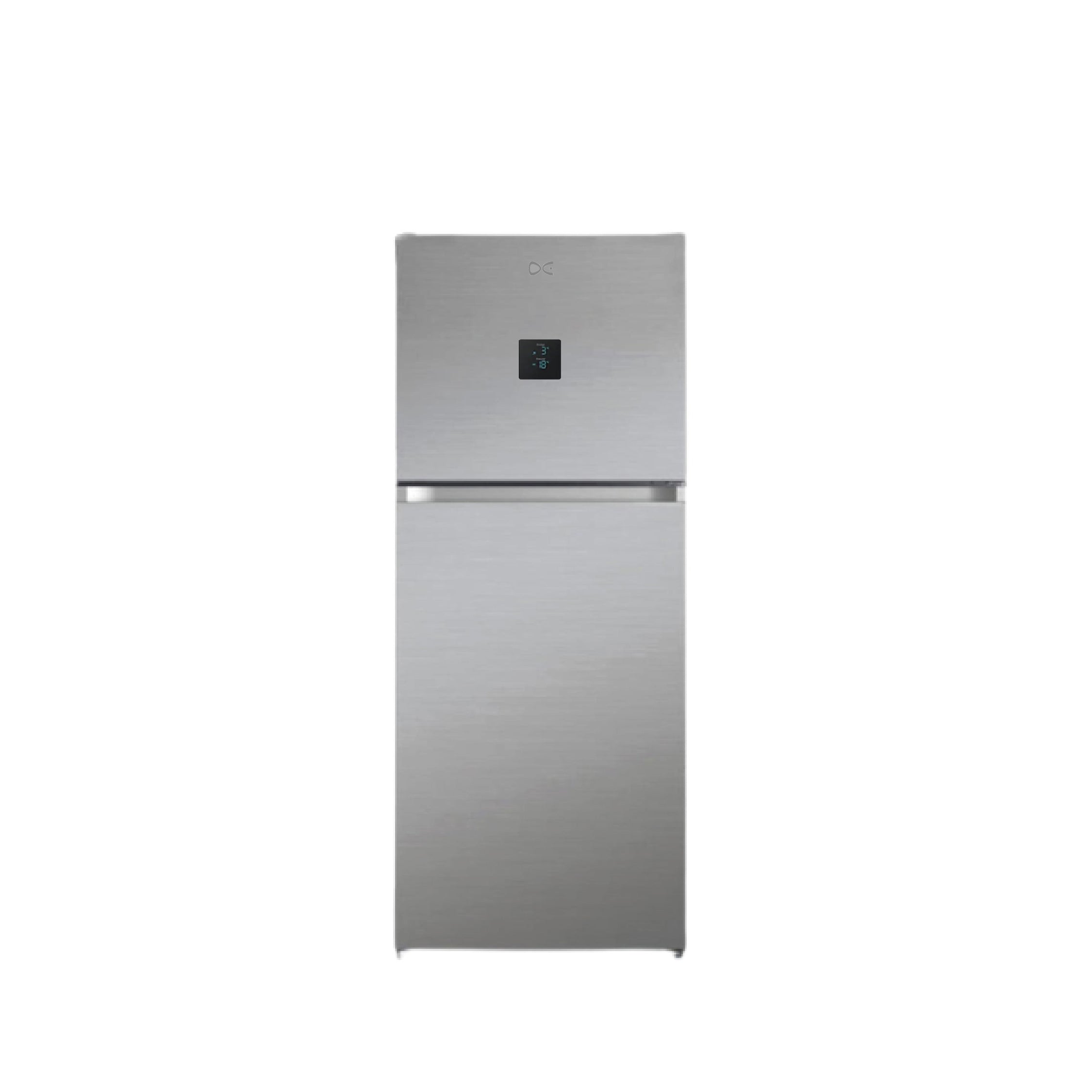 Daewoo  Refrigerator Two Door No Frost /Led Display /Stainless 465 L /  A+