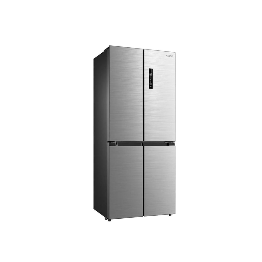 Daewoo Refrigerator Four Door, 503 Lit. Inverter Compressor, Digital, Stainless Steel