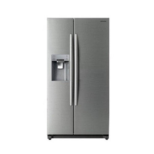 Daewoo Refrigerator 538 Lit side by side, Inverter compressor, Digital, Stainless Steel