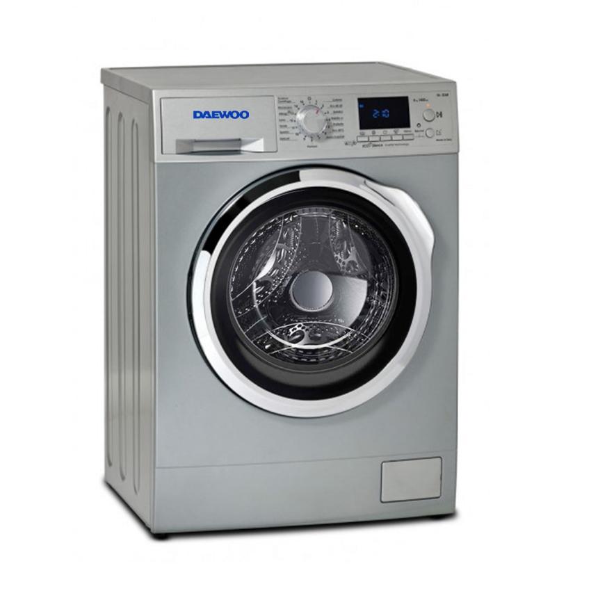 Daewoo Washing Machine 10.5 Kg 1200 Rpm Digital  Inverter A+++  Silver Color